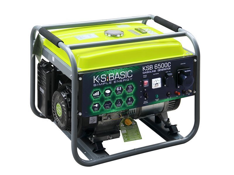K&S BASIC KSB 6500C Gasoline Generator (5.5 kW) - KSB6500C KSB6500C photo
