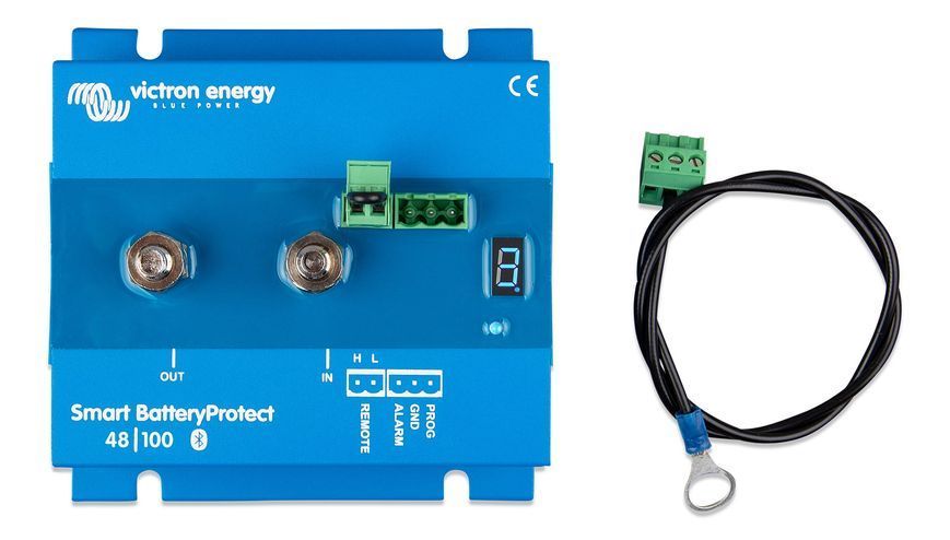 Защита аккумулятора от глубокого разряда Smart BatteryProtect 48V 100A Victron Energy - BPR110048000 BPR110048000 фото