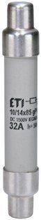 Запобіжник ETI CH 10/14x85 gPV 32A 1500V (50kA) - 2626237 2626237 фото