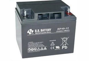 AGM аккумулятор BB Battery BP40-12/I2 (12В 40Ач) &ndash; серия BP - BBBP0400TE BBBP0400TE фото