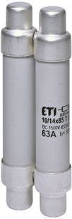 Запобіжник ETI CH 10/14x85 T gPV 50A 1500V (50kA) - 2626240 2626240 фото