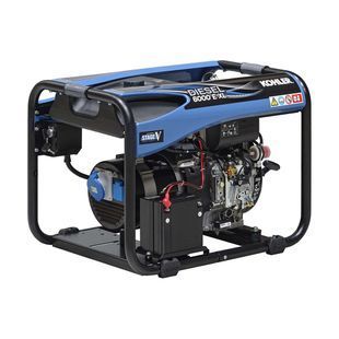 Rehlko DIESEL 6000 E XL C5 230V 4.9kW (SDMO / Kohler) Diesel Generator - 3499231004333 3499231004333 photo