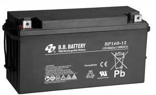AGM аккумулятор BB Battery BP160-12/I3 (12В 160Ач) &ndash; серия BP - BBBP1600TE BBBP1600TE фото
