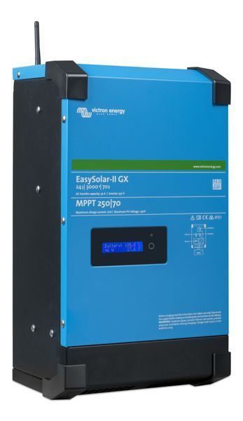 Инвертор Victron Energy EasySolar-II 24/3000/70-32 MPPT 250/70 GX 24/230В 3кВА/2,4кВт - PMP242307010 PMP242307010 фото