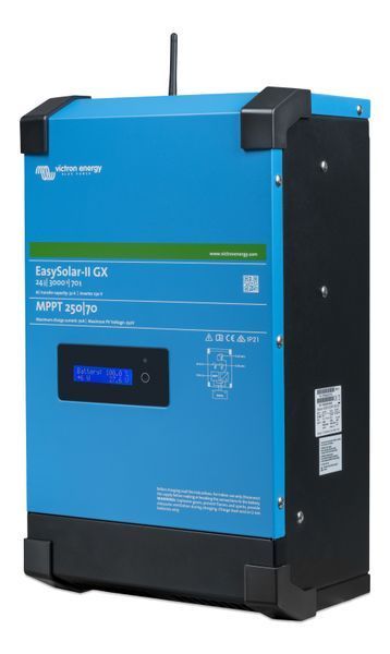 Инвертор Victron Energy EasySolar-II 24/3000/70-32 MPPT 250/70 GX 24/230В 3кВА/2,4кВт - PMP242307010 PMP242307010 фото