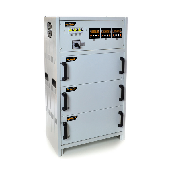 Three-phase voltage stabilize RETA ННСТ-3x9.0 kW NORMIC 40A MCMA 110a (IXYS) 10-0 476157 photo