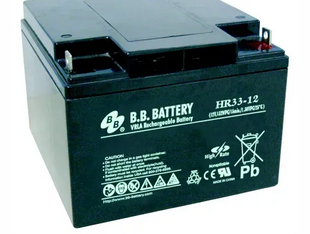 AGM аккумулятор BB Battery HR33-12/I1 (12В 33Ач) &ndash; серия HR (High Rate) - BBHR0330TE BBHR0330TE фото
