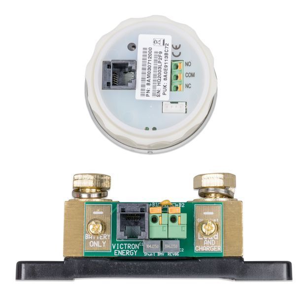 Батарейный монитор Victron BMV-712 Smart (В комплекте Шунт Victron 500A/50mV) - BAM030712000(R) BAM030712000 (R) фото