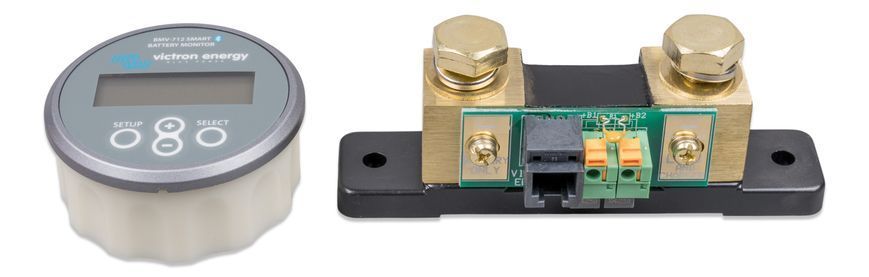 Батарейный монитор Victron BMV-712 Smart (В комплекте Шунт Victron 500A/50mV) - BAM030712000(R) BAM030712000 (R) фото