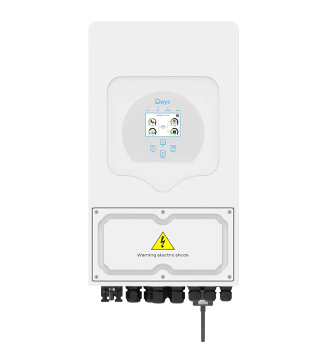 Гібридний інвертор SUN-05K-SG03LP1-EU Deye WiFi (5 kW, 1 фаза, 2 MPPT, LV) SUN-05K-SG03LP1-EU фото