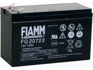 Аккумулятор AGM FIAMM FG20722 12 В, 7,2 Аг - 938009 938009 фото