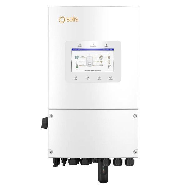 Гибридный солнечный инвертор Solis S6-EH1P6K-L-PLUS (6 кВт, 1 фаза, 2 MPPT, LV) S6-EH1P6K-L-PLUS фото