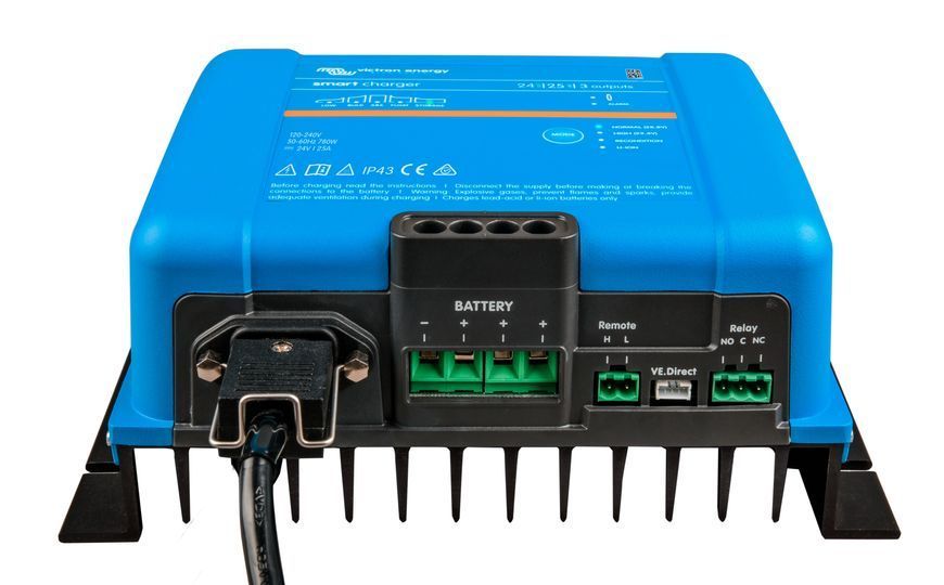 Victron Energy Phoenix Smart IP43 Charger 24/25 (3) 120/240V - PSC242553095 PSC242553095 photo
