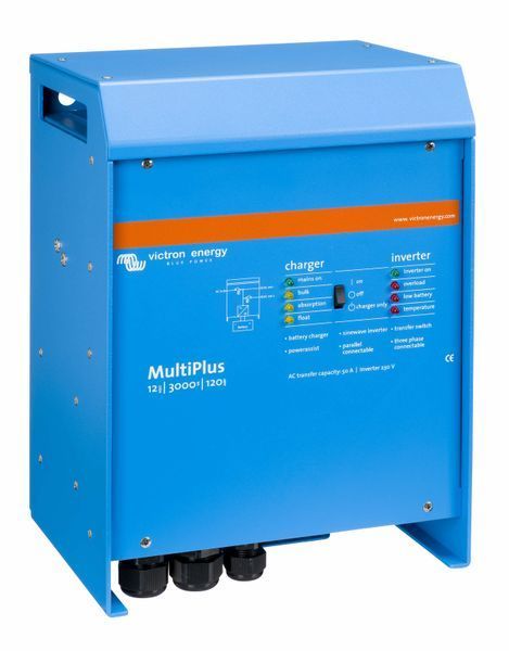 Инвертор Victron Energy MultiPlus 12/3000/120-16 гибридный 12/220В 3кВА/2.4кВт - PMP122300001 PMP122300001 фото
