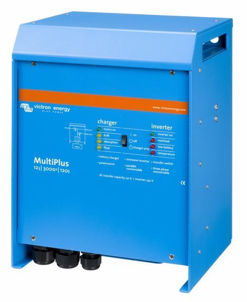 Инвертор Victron Energy MultiPlus 12/3000/120-16 гибридный 12/220В 3кВА/2.4кВт - PMP122300001 PMP122300001 фото