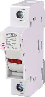 Тримач ETI EFH 10 1P LED 25A 1000V DC - 2540211 2540211 фото