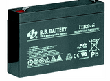 AGM battery BB Battery HR9-6/T2 (6V 9Ah) &ndash; HR series (High Rate) - BBHR00096TE BBHR00096TE photo