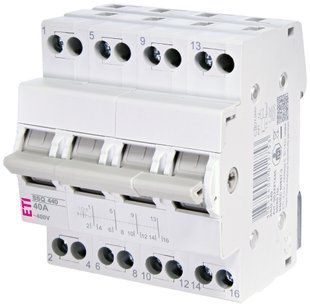 Переключатель нагрузки SSQ 440 "1-0-2", 4p 40A - 2421445 2421445 фото