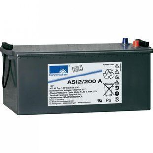 Sonnenschein GEL A512/200 A 12V 200Ah battery &ndash; Exide dryfit&reg; gel battery - NGA5120200HS0CA NGA5120200HS0CA photo