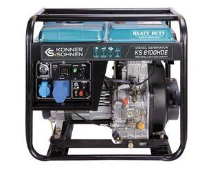 K&ouml;nner&S&ouml;hnen KS 6100HDE Diesel Generator (5.5 kW) - KS6100HDE KS6100HDE photo