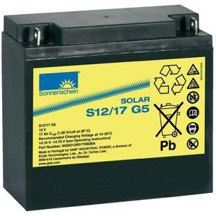 Аккумулятор Sonnenschein SOLAR S12/17 G5 12В 17Ач GEL dryfit&reg; Exide &ndash; NGS0120017HS0BA NGS0120017HS0BA фото