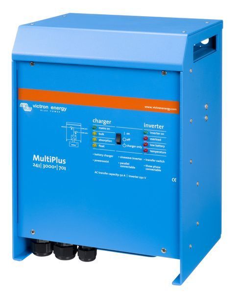 Inverter Victron Energy MultiPlus 24/3000/70-50 hybrid 24/220V 3kVA/2.4kW - PMP242301011 PMP242301011 photo