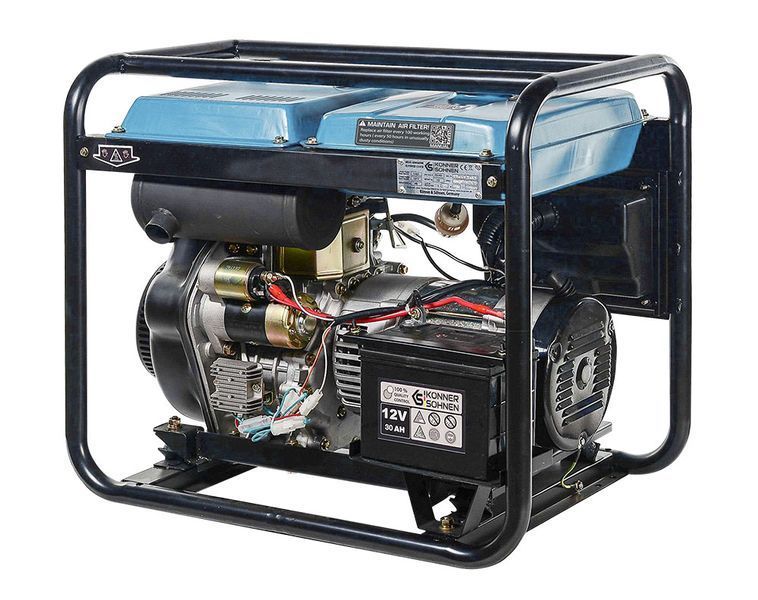 K&ouml;nner&S&ouml;hnen KS 6100HDE Diesel Generator (5.5 kW) - KS6100HDE KS6100HDE photo