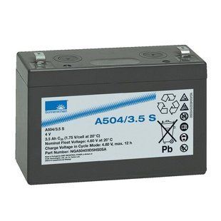 Аккумулятор Sonnenschein GEL A504/3.5 S 4В 3.5Ач &ndash; гелевая батарея Exide dryfit&reg; - NGA50403D5HS0SA NGA50403D5HS0SA фото