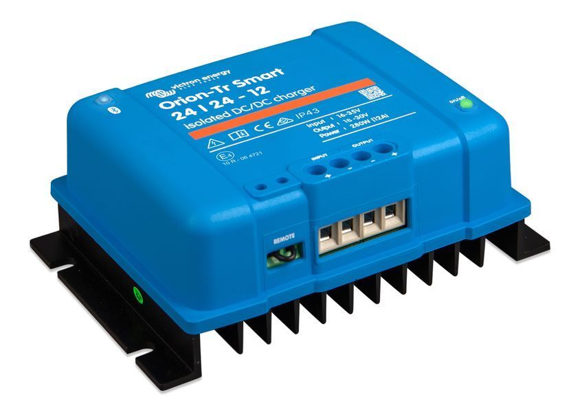 Зарядний пристрій Victron Energy Orion-Tr Smart 24/24-12A Isolated DC-DC charger від генератора (альтернатора) - ORI242428120 ORI242428120 фото