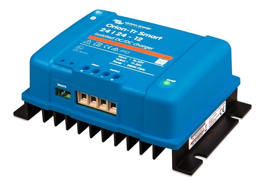 Зарядний пристрій Victron Energy Orion-Tr Smart 24/24-12A Isolated DC-DC charger від генератора (альтернатора) - ORI242428120 ORI242428120 фото