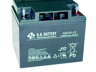 AGM аккумулятор BB Battery HR50-12/B2 (12В 50Ач) &ndash; серия HR (High Rate) - BBHR0500TE BBHR0500TE фото