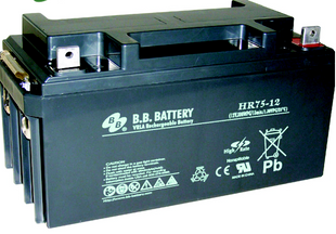 AGM аккумулятор BB Battery HR75-12/B2 (12В 75Ач) &ndash; серия HR (High Rate) - BBHR0750TE BBHR0750TE фото
