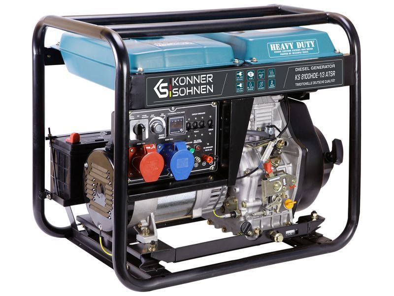 K&ouml;nner&S&ouml;hnen KS 8100HDE-1/3 ATSR Diesel Generator (6.5 kW) - KS8100HDE-1-3ATSR KS8100HDE-1-3ATSR photo