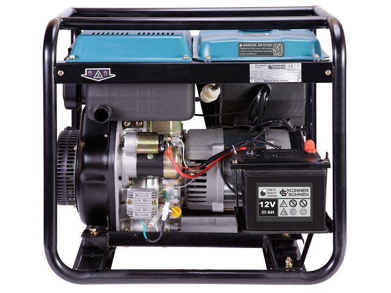 K&ouml;nner&S&ouml;hnen KS 8100HDE-1/3 ATSR Diesel Generator (6.5 kW) - KS8100HDE-1-3ATSR KS8100HDE-1-3ATSR photo