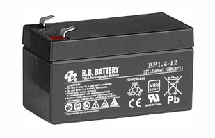 AGM аккумулятор BB Battery BP1.2-12/T1 (12В 1.2 Ач) &ndash; серия PB - BBBP0001212TE BBBP0001212TE фото