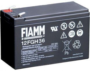 Аккумулятор AGM FIAMM 12FGH36 12В, 9Аг- 938183 938183 фото