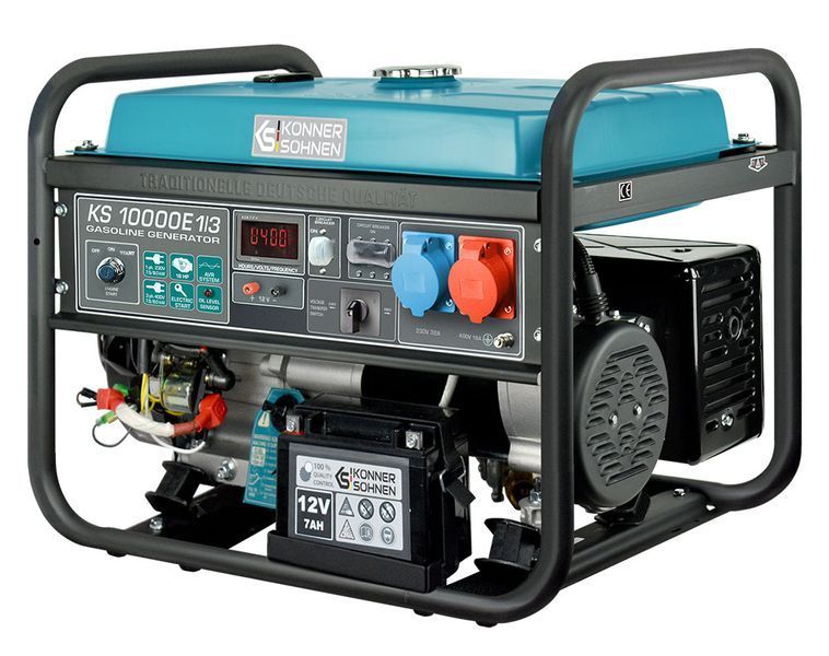 K&ouml;nner & S&ouml;hnen KS 10000E-1/3 Gasoline Generator (8.0 kW) - KS10000E-1-3 KS10000E-1-3 photo
