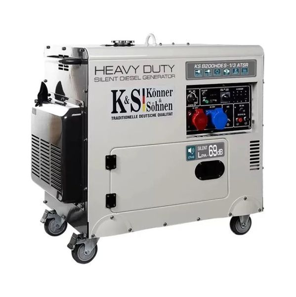 K&ouml;nner&S&ouml;hnen KS 8200HDES-1/3 ATSR Diesel Generator (6.5 kW) - KS8200HDES-1-3ATSR KS8200HDES-1-3ATSR photo
