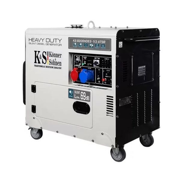 K&ouml;nner&S&ouml;hnen KS 8200HDES-1/3 ATSR Diesel Generator (6.5 kW) - KS8200HDES-1-3ATSR KS8200HDES-1-3ATSR photo