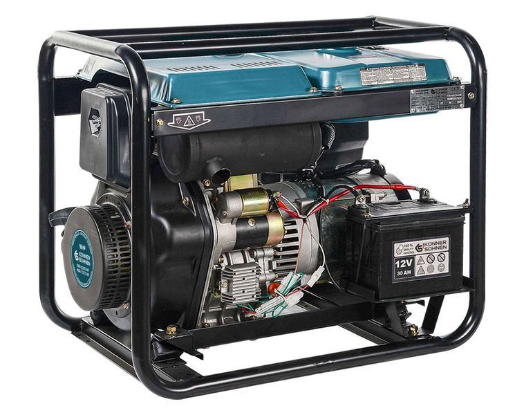 Генератор дизельный K&ouml;nner&S&ouml;hnen KS 9100HDE-1/3 ATSR (7.5 кВт) - KS9100HDE-1-3ATSR KS9100HDE-1-3ATSR фото