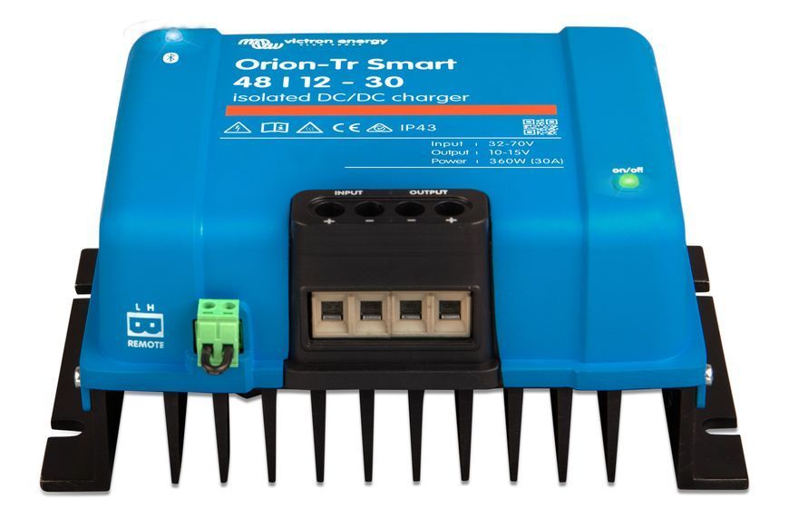 Victron Energy Orion-Tr Smart 48/12-30A Isolated DC-DC charger from a generator (alternator) - ORI481238120 ORI481238120 photo