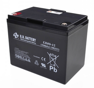 AGM аккумулятор BB Battery EB80-12/I2 (12В 80Ач) для циклического использования - BBEB0800TE BBEB0800TE фото