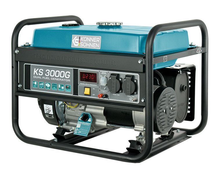 Генератор бензиновий K&ouml;nner&S&ouml;hnen KS 3000 G (3.0 кВт) - KS3000G KS3000G фото