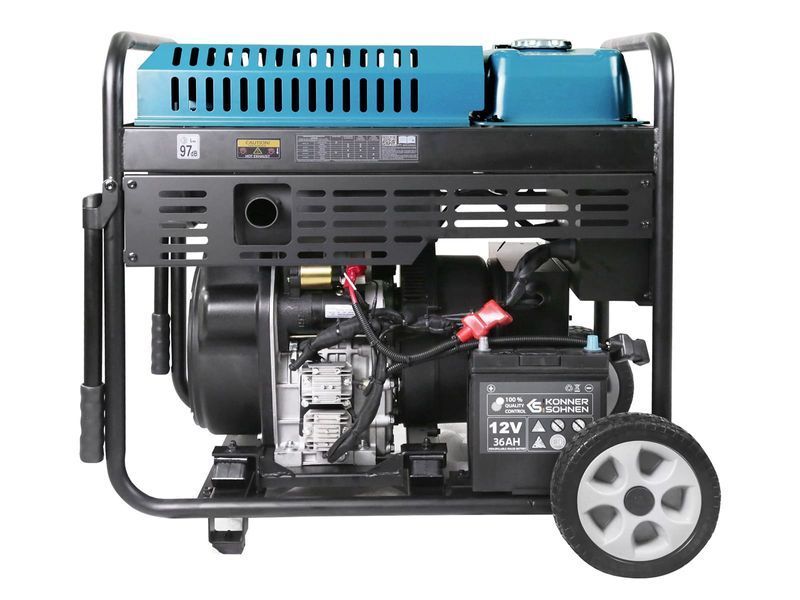 Генератор дизельний інверторний KS 9500iDE ATSR (9.5 кВт) - KS9500iDEATSR KS9500iDEATSR фото