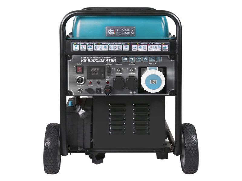 Генератор дизельний інверторний KS 9500iDE ATSR (9.5 кВт) - KS9500iDEATSR KS9500iDEATSR фото