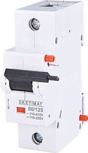 Незалежний розчіплювач DA ETIMAT AC 80/125 (110-415V AC/110-220V DC) - 2159321 2159321 фото