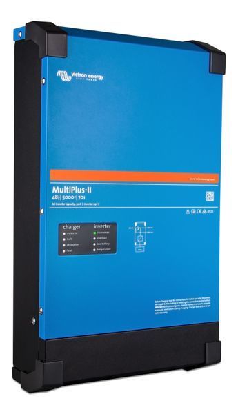 Інвертор Victron Energy MultiPlus-II 48/5000/70-50 - 48/230В 5кВА/4кВт гібридний - PMP482505010 (Оновлений артикул - PMP482505012) PMP482505010 фото
