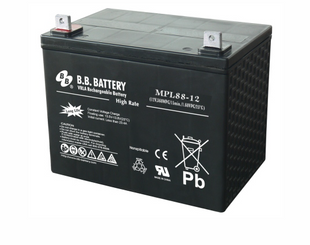 AGM аккумулятор BB Battery MPL88-12 (12В 88Ач) &ndash; серия MPL (UPS High Power) - BBMPL8800TE BBMPL8800TE фото