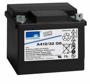 Battery Sonnenschein A412/32 G6 12V 32Ah Exide &ndash; GEL dryfit&reg; - NGA4120032HS0BA NGA4120032HS0BA photo