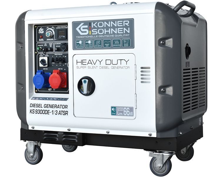 K&ouml;nner & S&ouml;hnen KS 9300DE-1/3 ATSR Diesel Generator (7.5 kW) - KS9300DE-1-3ATSR KS9300DE-1-3ATSR photo